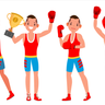 illustrations for boxer