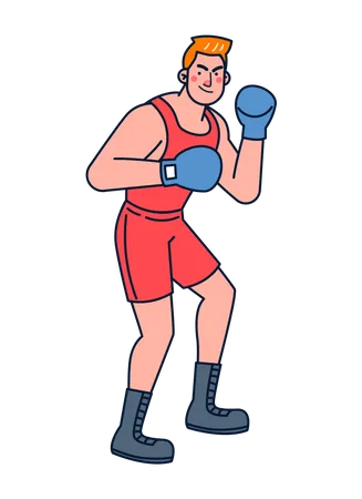 Boxeur  Illustration