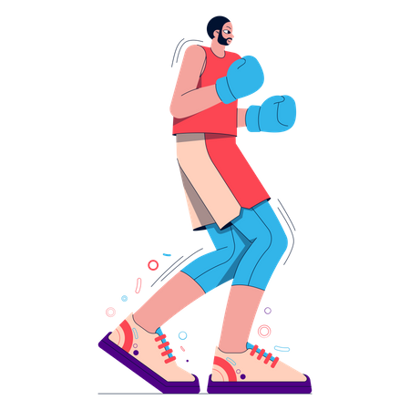 Boxeur  Illustration