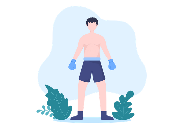 Boxeur  Illustration