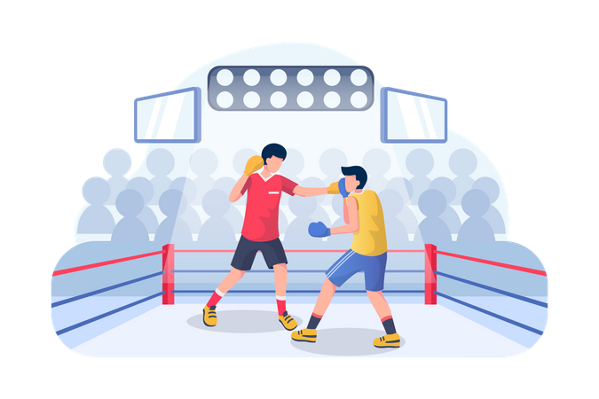 Boxing Illustration