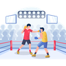 boxing illustration free download
