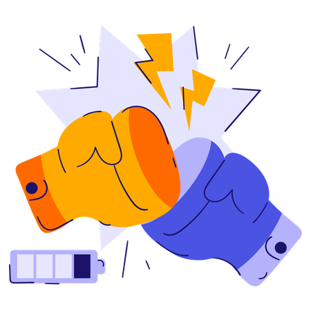 Boxing competition  Illustration