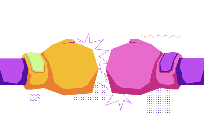 Boxing Exercise  Illustration