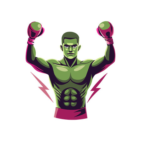 Boxing  Illustration