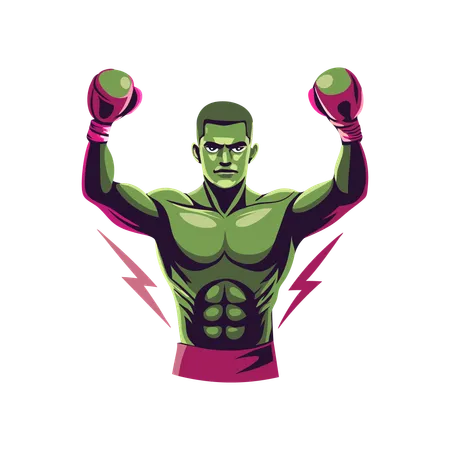 Boxing  Illustration