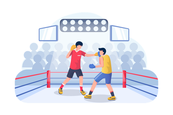 Boxing  Illustration
