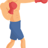 illustration boxing poses
