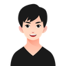 illustration boy avatar