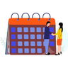 appointment date illustrations