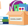 illustrations of school charity