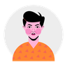 illustration for boy avatar