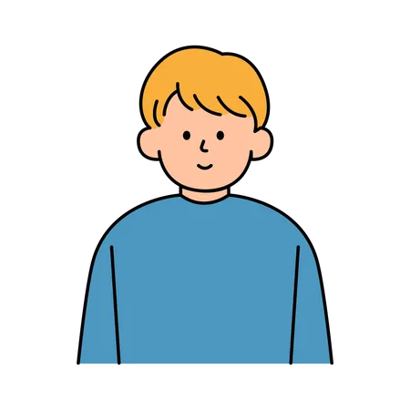 Boy Avatar  Illustration
