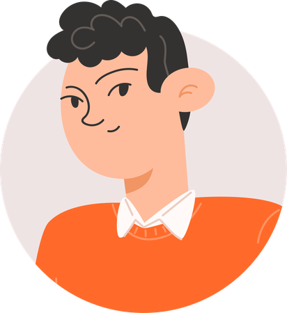 Boy Avatar  Illustration