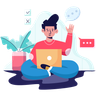 illustrations of making decision