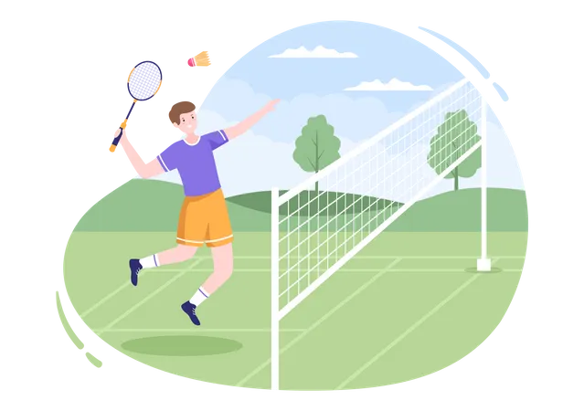 44 Badminton Court Illustrations - Free in SVG, PNG, EPS - IconScout
