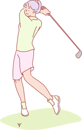 Boy playing wolf game  Illustration