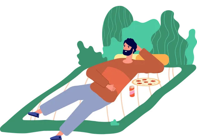 Family Picnic Fun Nature Picnics Flat Families Eat Outside Together Cartoon People Relax Couple Weekend Park Recreation Utter Vector Illustration People Picnic In Park Rest Lifestyle Together Illustration