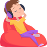 illustrations for relaxing while listening music