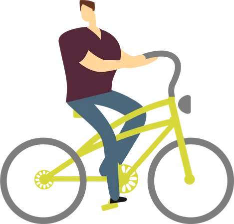 Active People Walking Riding Bike Running Outdoor Vector Character Set Ride Bike And Activity Lifestyle Walking And Sport Jogging Illustration Illustration