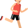 boy running illustration free download