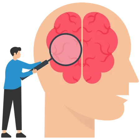 Brain Analysis  Illustration