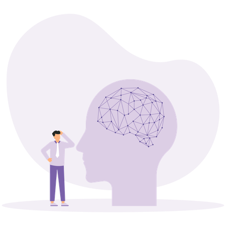 Brain connectivity  Illustration