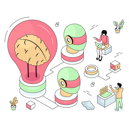 Brain Idea  Illustration