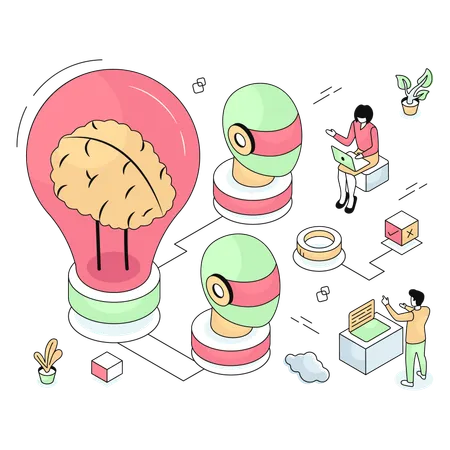 Brain Idea  Illustration