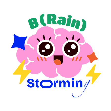 Brain storming  Illustration