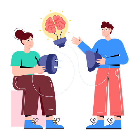 Brainstorming  Illustration
