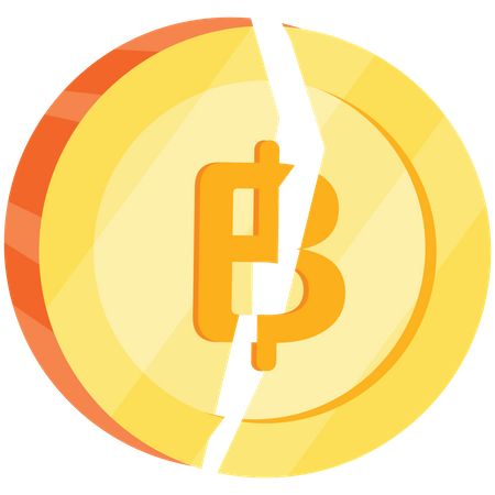Brake the Bitcoin  Illustration