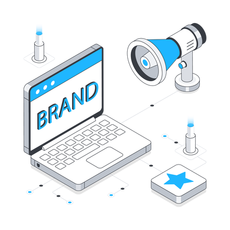 Brand Advertising  Illustration