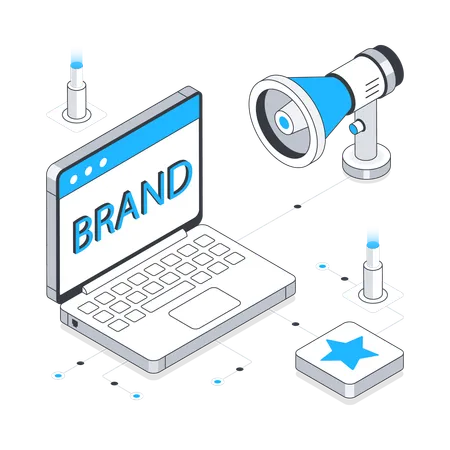 Brand Advertising  Illustration