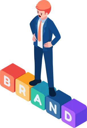 Brand Building and Personal Branding  Illustration