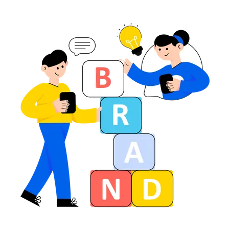 Brand Building  Illustration