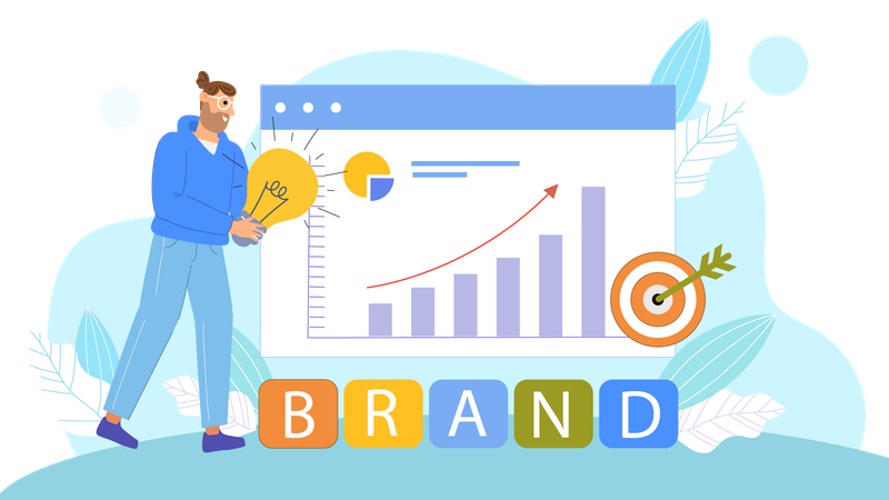 Brand Building  Illustration