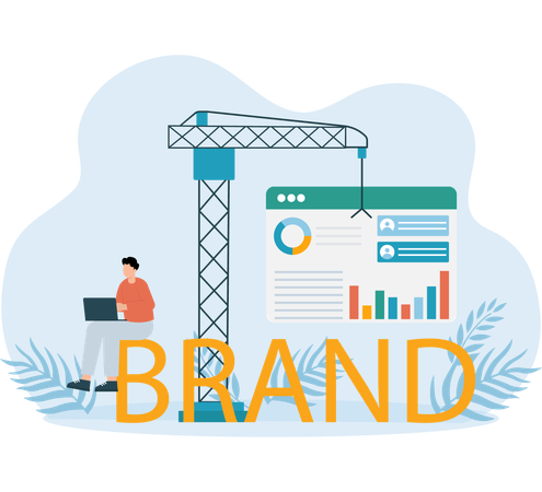 Brand Building  Illustration