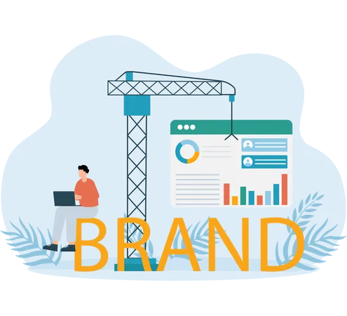 Brand Building  Illustration