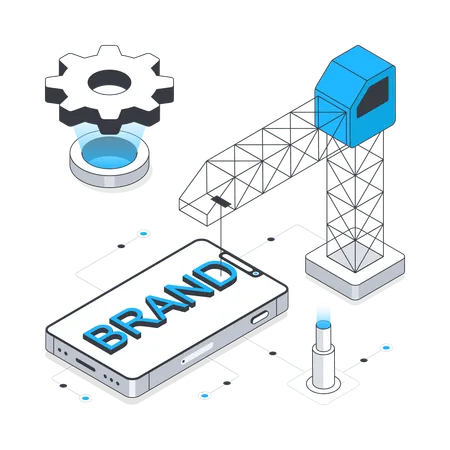 Brand Building  Illustration