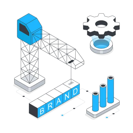 Brand Building  Illustration