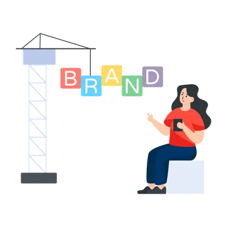 Brand Building  Illustration