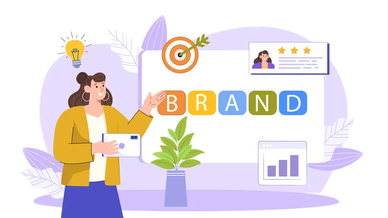 Brand Building  Illustration