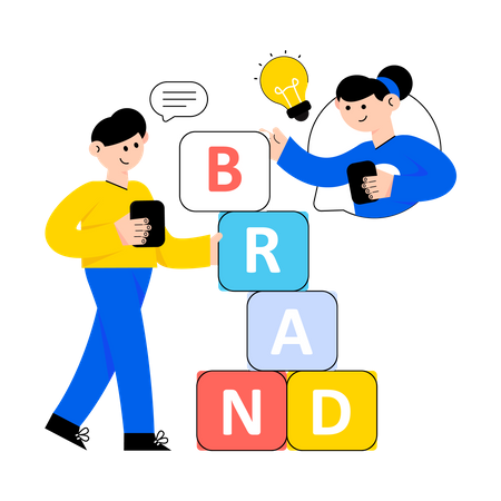 Brand Building  Illustration