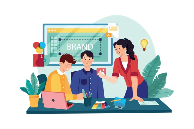 Brand Designer  Illustration