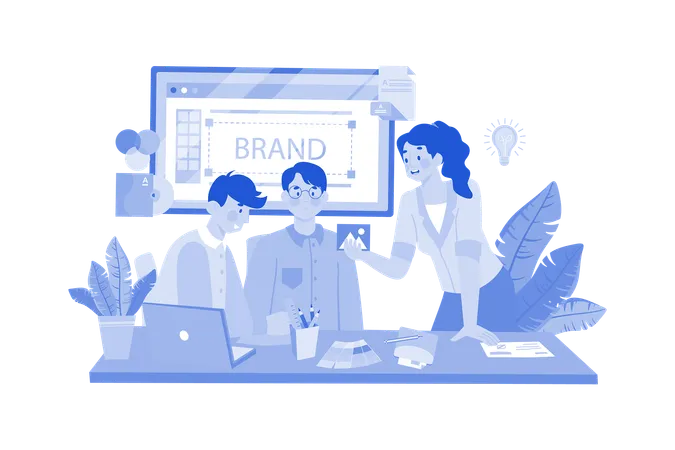 Brand Designer  Illustration