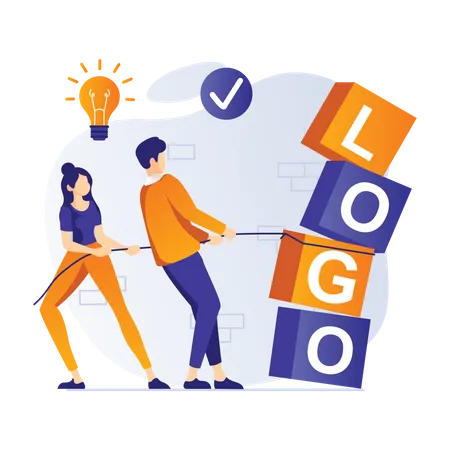 Brand Logo  Illustration