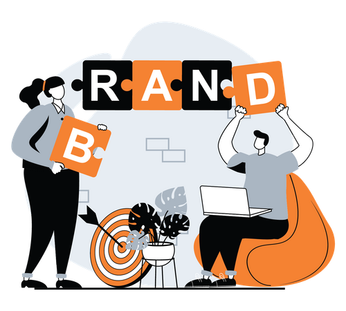 Brand Making  Illustration