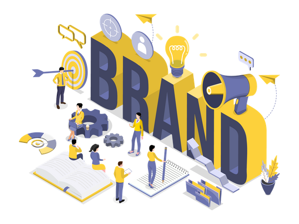 Brand Marketing Illustration