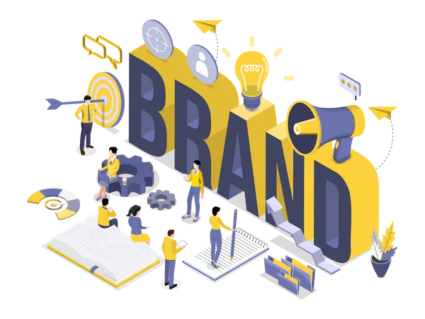 Brand Marketing Illustration